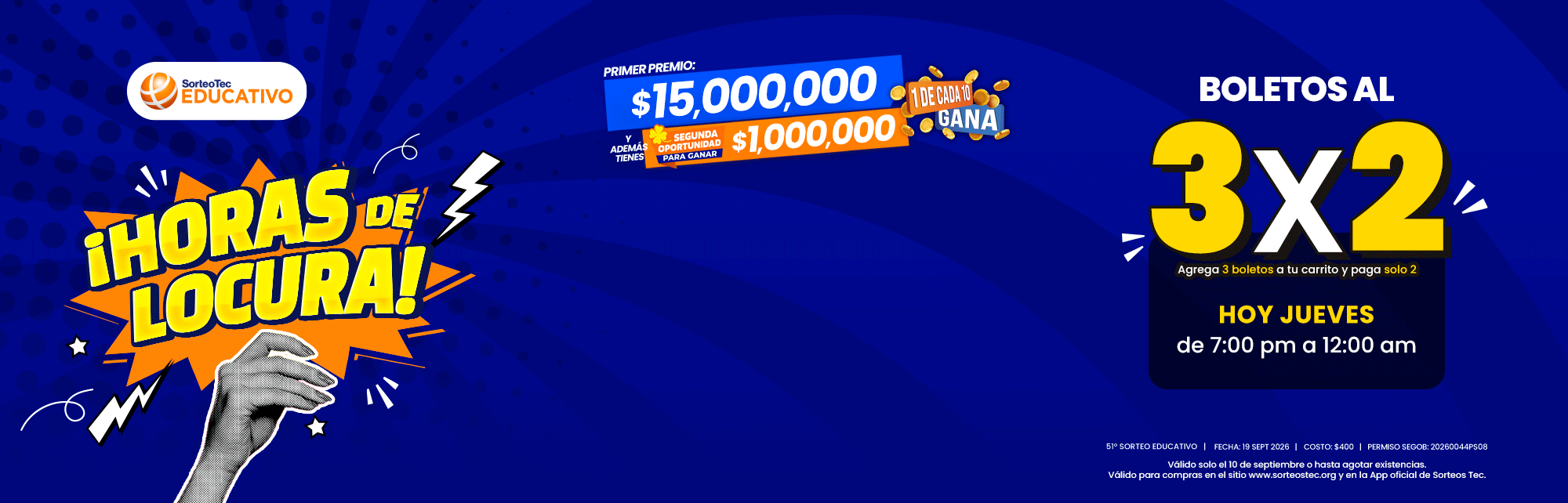 El Sorteo para invertir lo que quieras y tus posibilidades de ganar aumentan